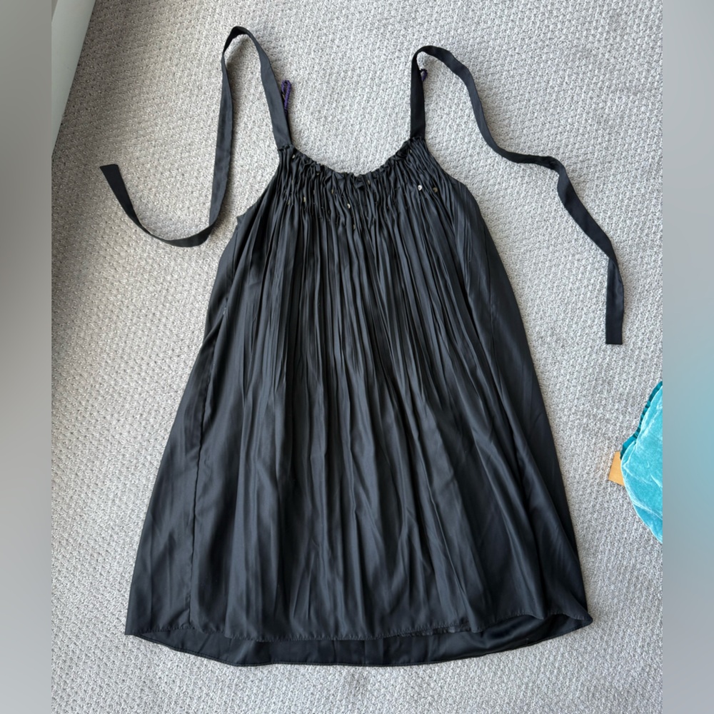 Black Matieres Parachute Dress